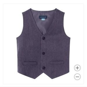 New! Andy & Evan Kids' Boys Toddler Casual Dress Vest Wedding Gray Color Size 3T